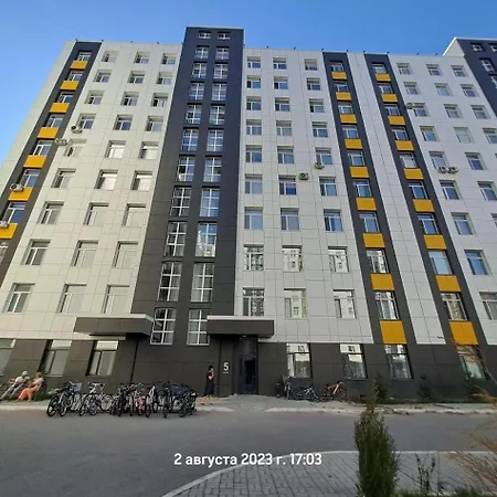 Просторная Евродвушка Люкс На Левом Берегу Астаны Astana Exterior photo